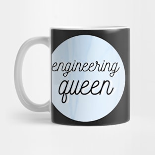 engineering queen blue Mug